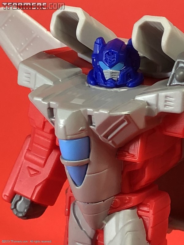 Gallery Burger King Sky Turbine Optimus Prime Cyberverse Transformers Toy  (21 of 38)